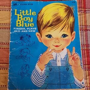 Little Boy Blue Finger Plays Old And New 1966